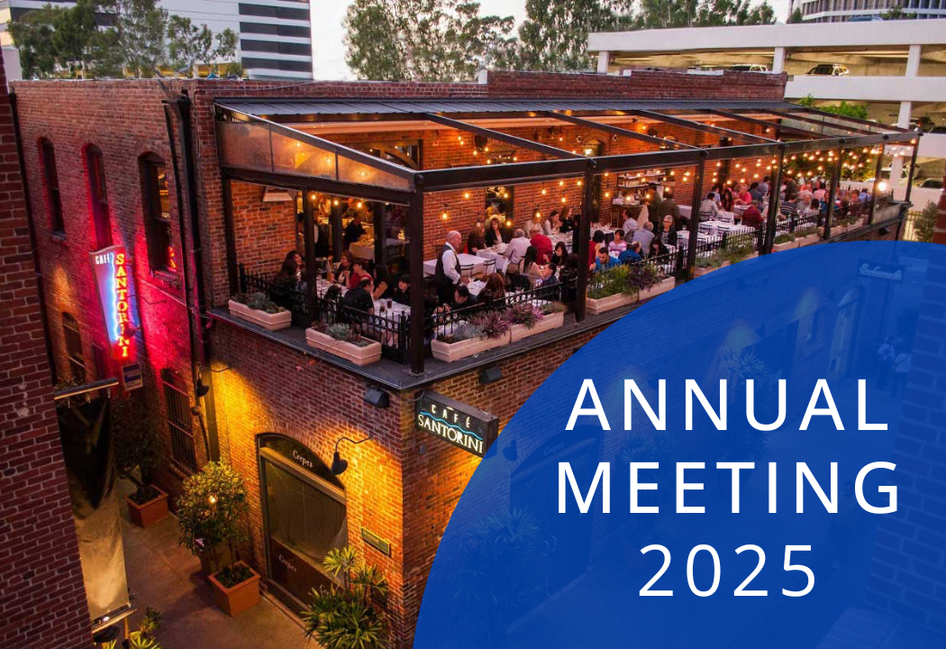 PFCU 2025 Annual Meeting promotion featuring a restaurant.